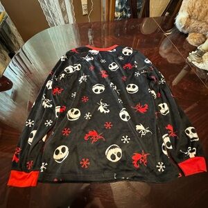 Nightmare before Christmas pajamas with slippers